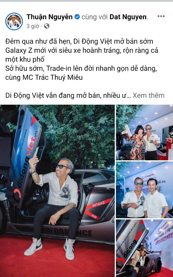 MC Trác Thúy Miêu, Trung Quân Idol, Stylist Thuận Nguyễn… chọn Trade-in lên đời Galaxy Z Fold4 và Z Flip4