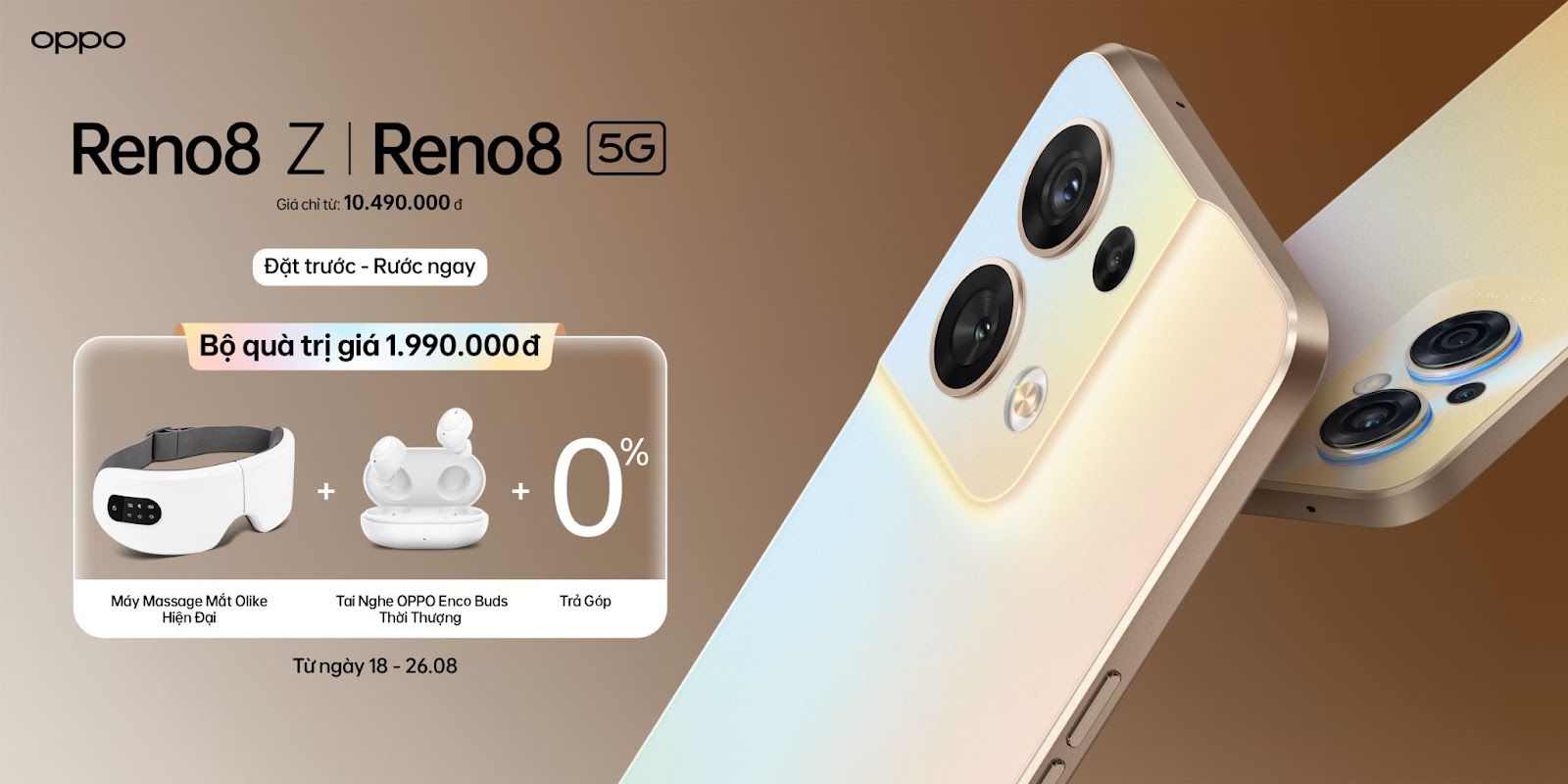 OPPO Reno8 Series ra mắt, giá từ 9 triệu đồng