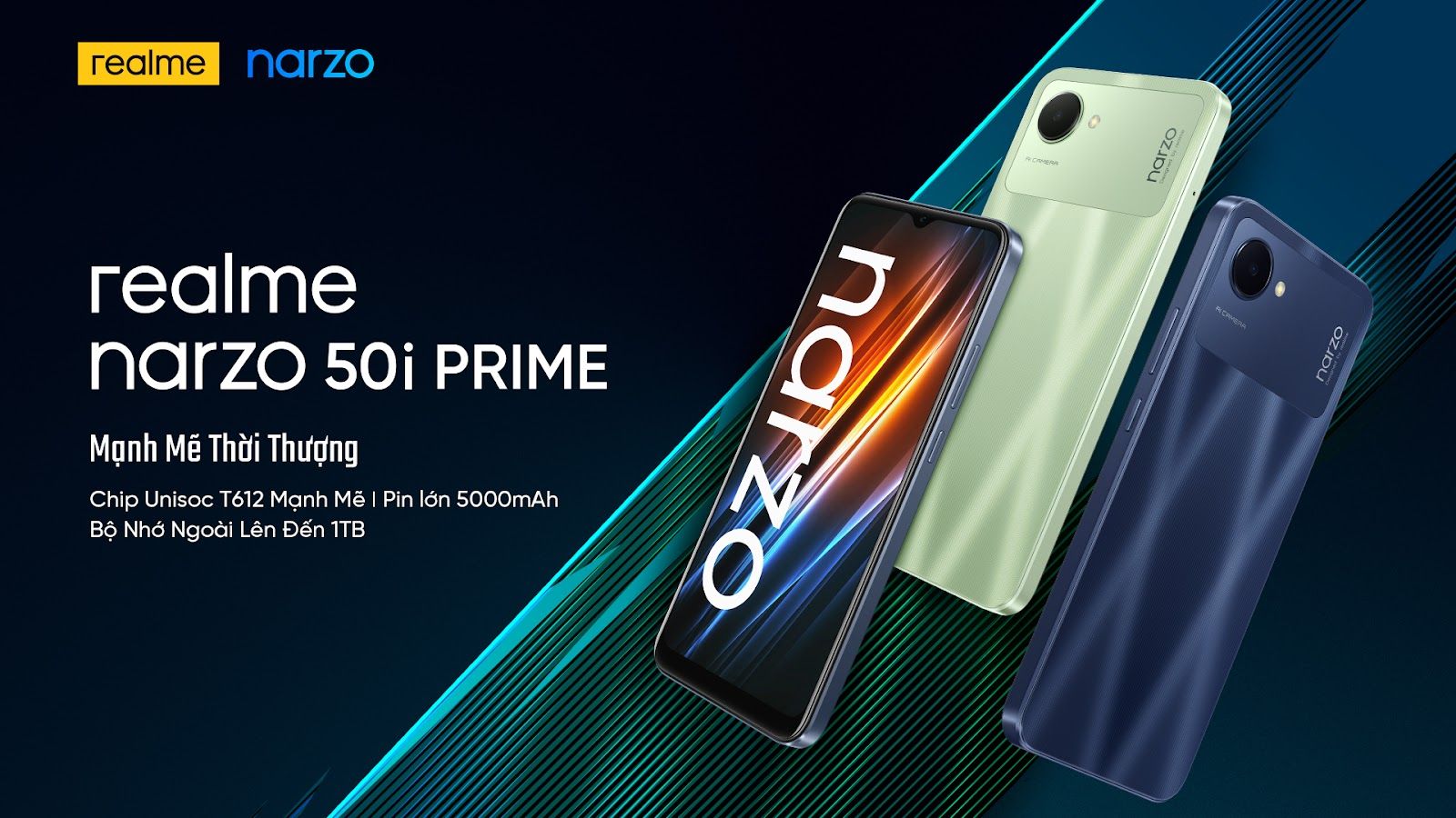 Realme narzo 50i Prime ra mắt