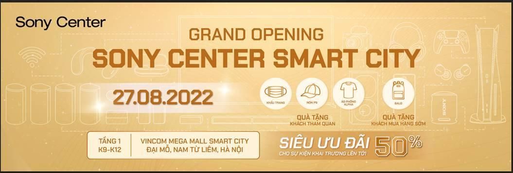 Khai trương Sony Center tại Vincom Mega Mall Smart City