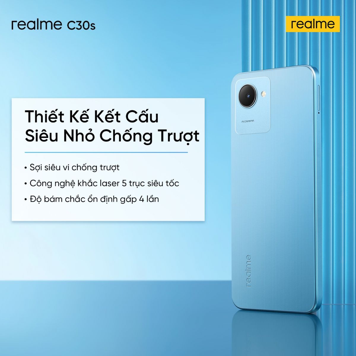 Realme C30s chính thức ra mắt, giá từ 2,49 triệu đồng