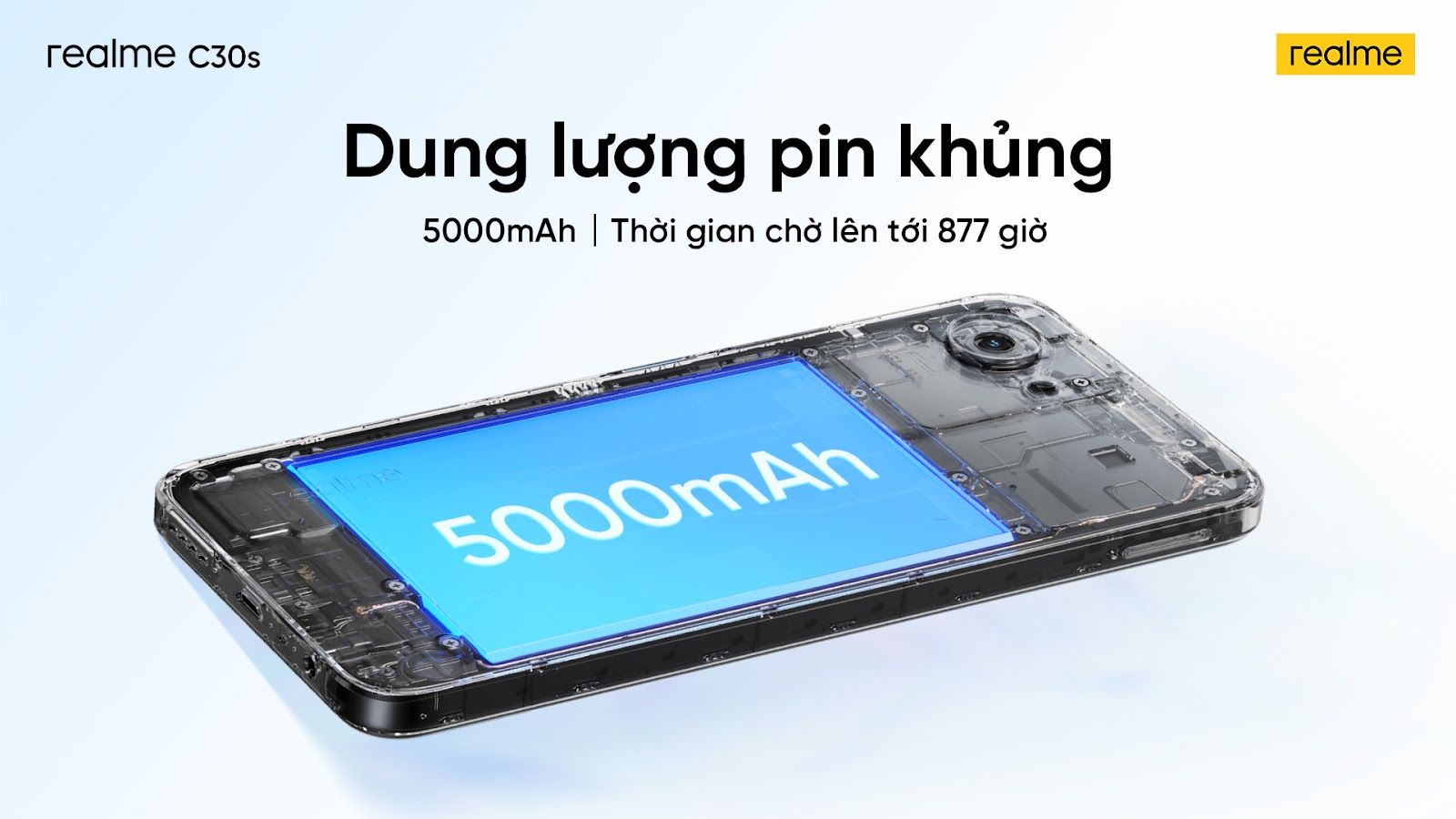 Realme C30s chính thức ra mắt, giá từ 2,49 triệu đồng