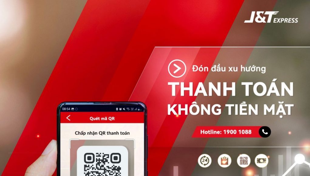 J&T Express tiên phong ứng dụng QR động trong thanh toán