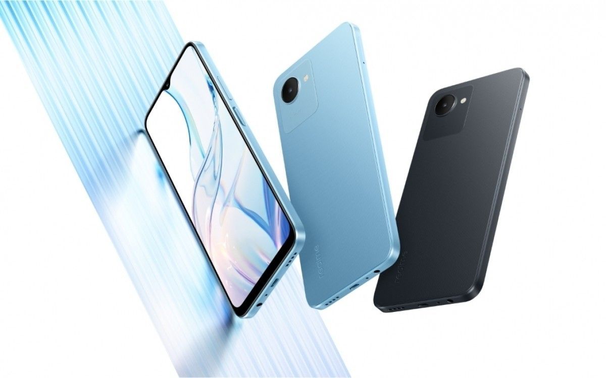 Sắp ra mắt realme C30S, smartphone phổ thông có mở khóa vân tay cạnh viền