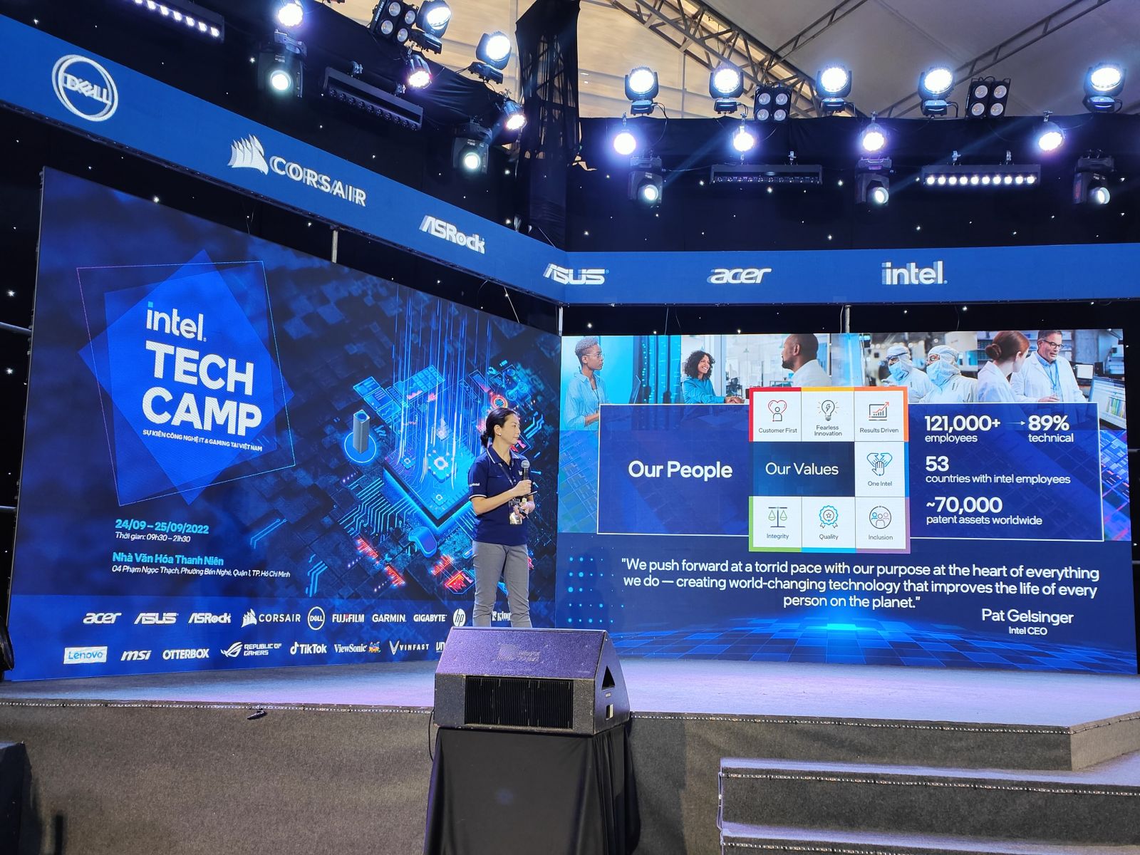 Khai mạc Intel Tech Camp, sự kiện công nghệ và gaming hấp dẫn