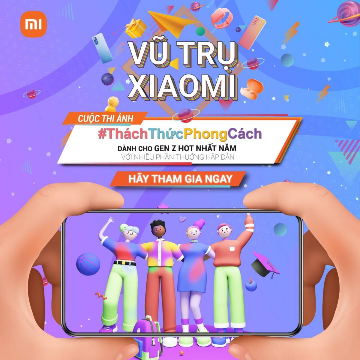 Xiaomi Campus Tour tổ chức cuộc thi online dành riêng cho sinh viên