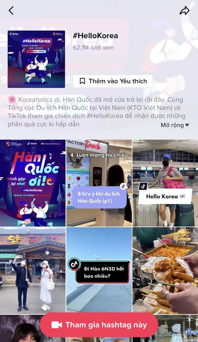 Những xu hướng hàng đầu tháng 08.2022 trên TikTok