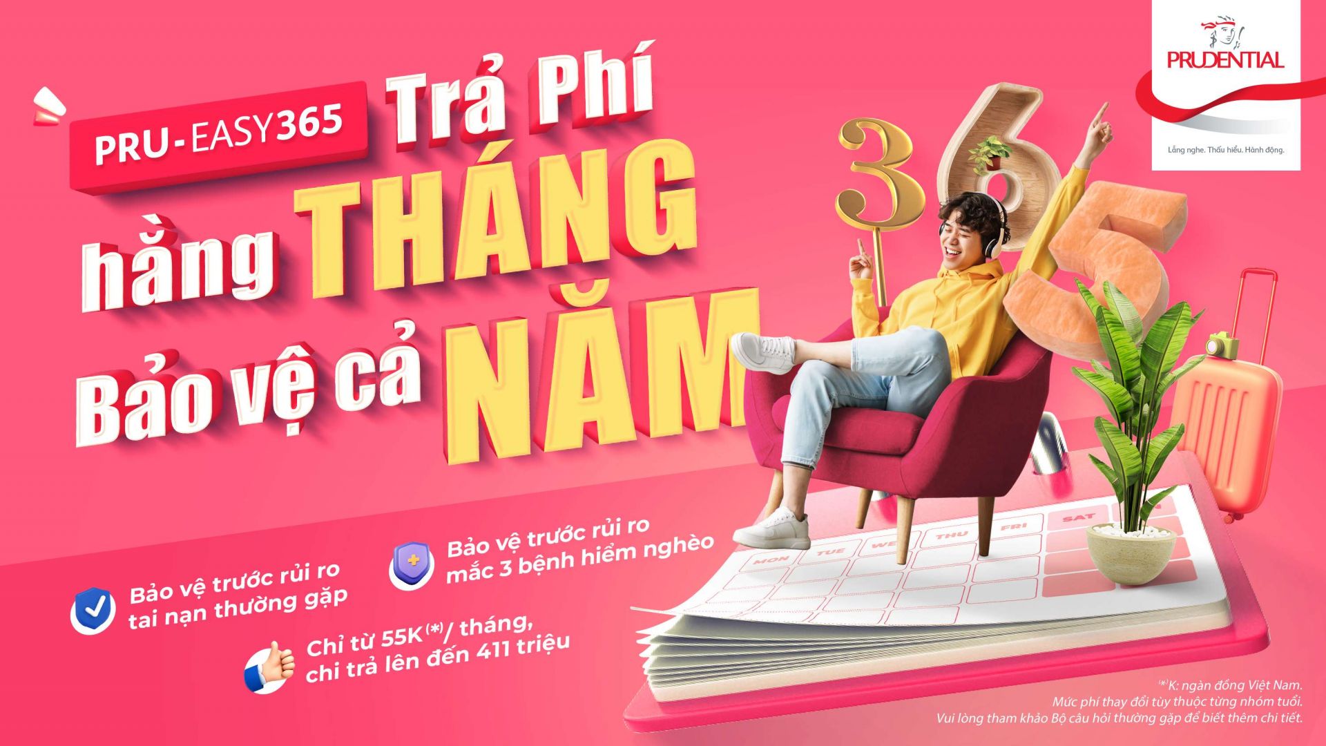 Prudential ra mắt sản phẩm bảo hiểm trực tuyến PRU-EASY365