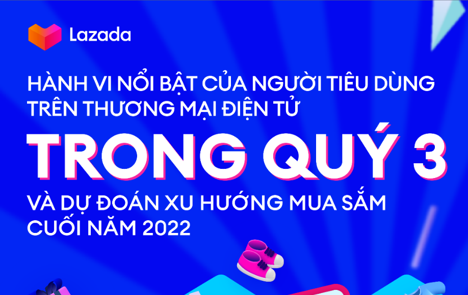 Lazada dự đoán xu hướng mua sắm cuối năm 2022