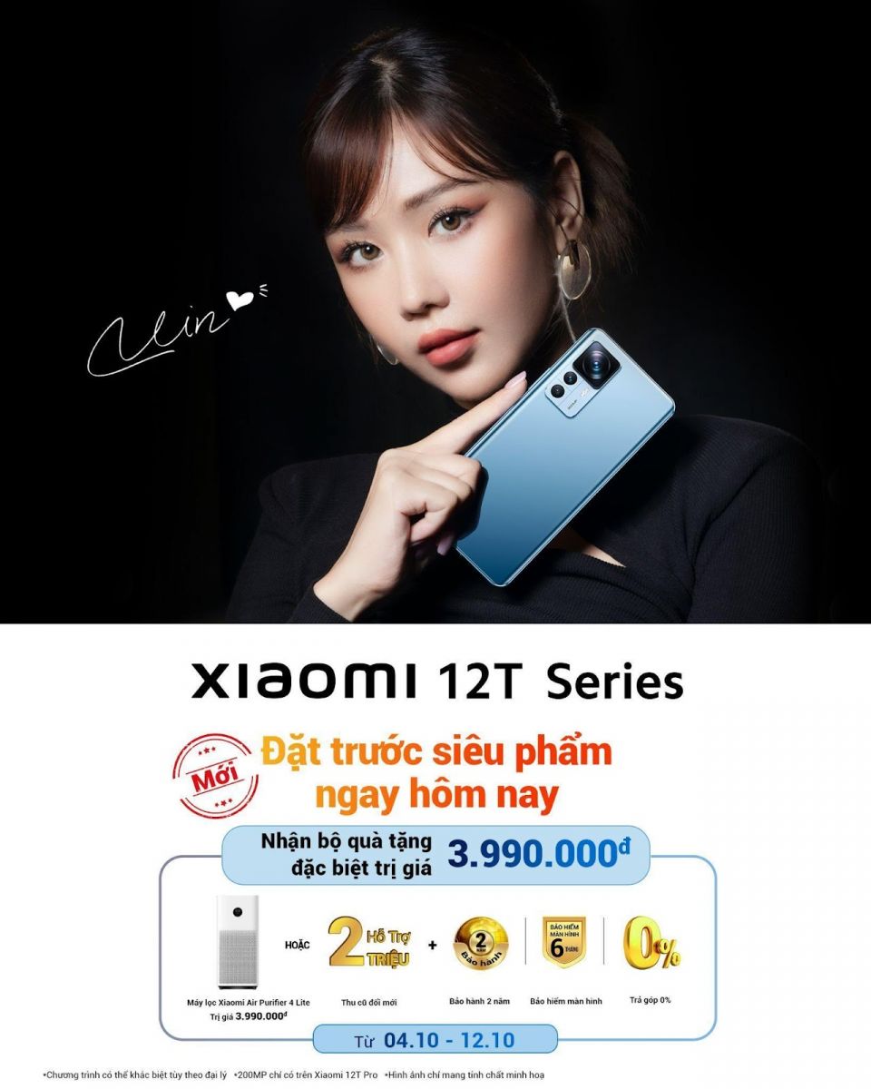 Ngày cuối để sở hữu Xiaomi 12T Series với ưu đãi lên đến 4 triệu đồng và dàn line-up tại đại nhạc hội “Vũ Trụ Xiaomi"