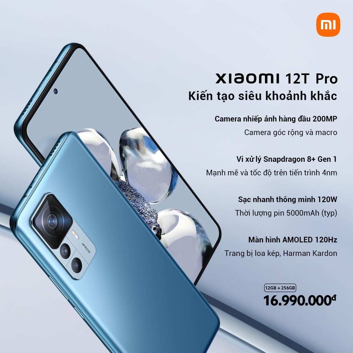 Ngày cuối để sở hữu Xiaomi 12T Series với ưu đãi lên đến 4 triệu đồng và dàn line-up tại đại nhạc hội “Vũ Trụ Xiaomi" 