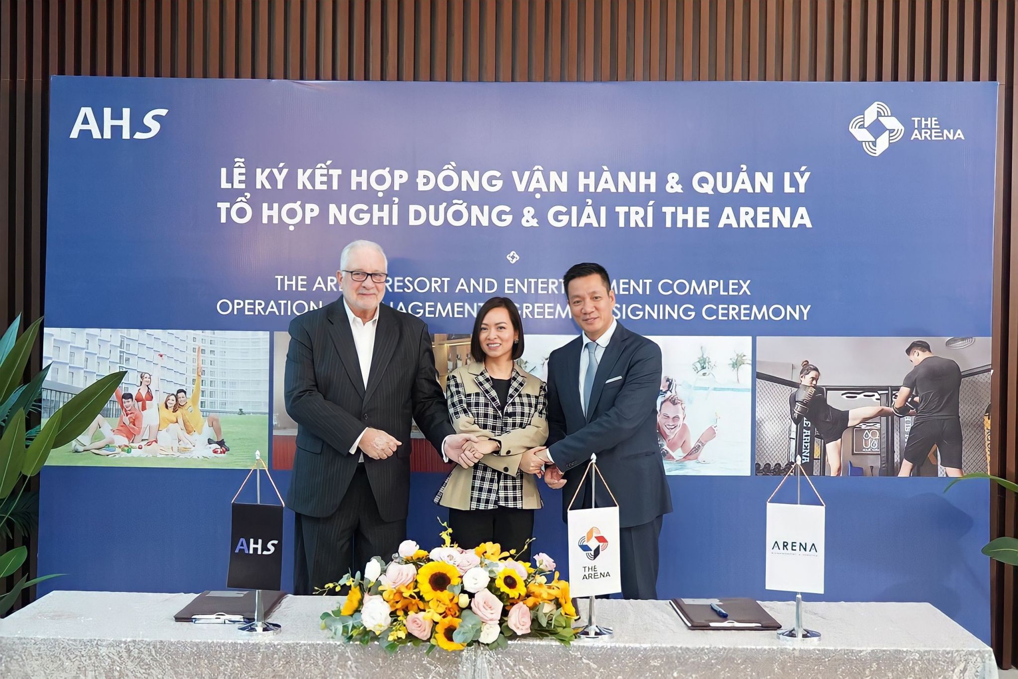 The Arena Cam Ranh hợp tác Absolute Hotel Services (AHS), hướng tới chuẩn mực hóa chất lượng dịch vụ vận hành