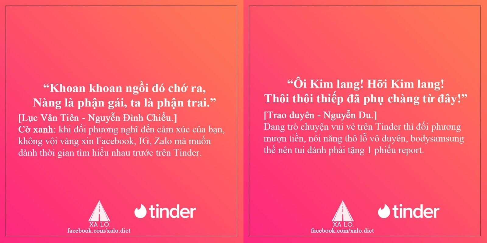 Thành viên Tinder thổi làn gió mới biến loạt thơ nổi tiếng thành bộ từ điển bí kíp hẹn hò an toàn