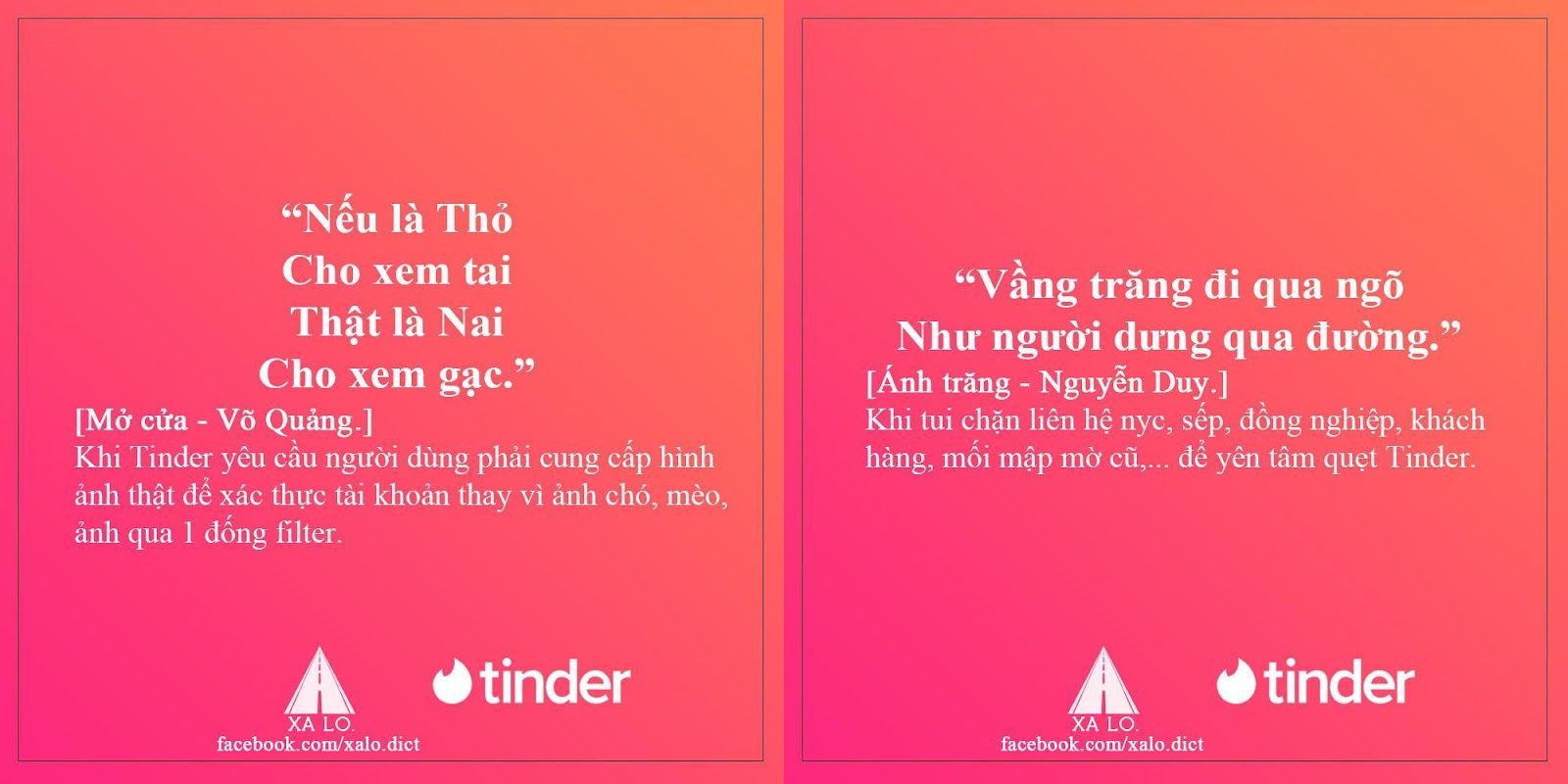 Thành viên Tinder thổi làn gió mới biến loạt thơ nổi tiếng thành bộ từ điển bí kíp hẹn hò an toàn