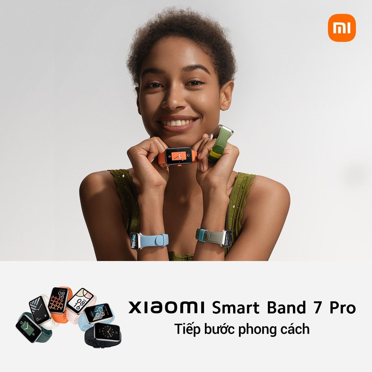 Xiaomi Smart Band 7 Pro ra mắt, giá 1,9 triệu đồng