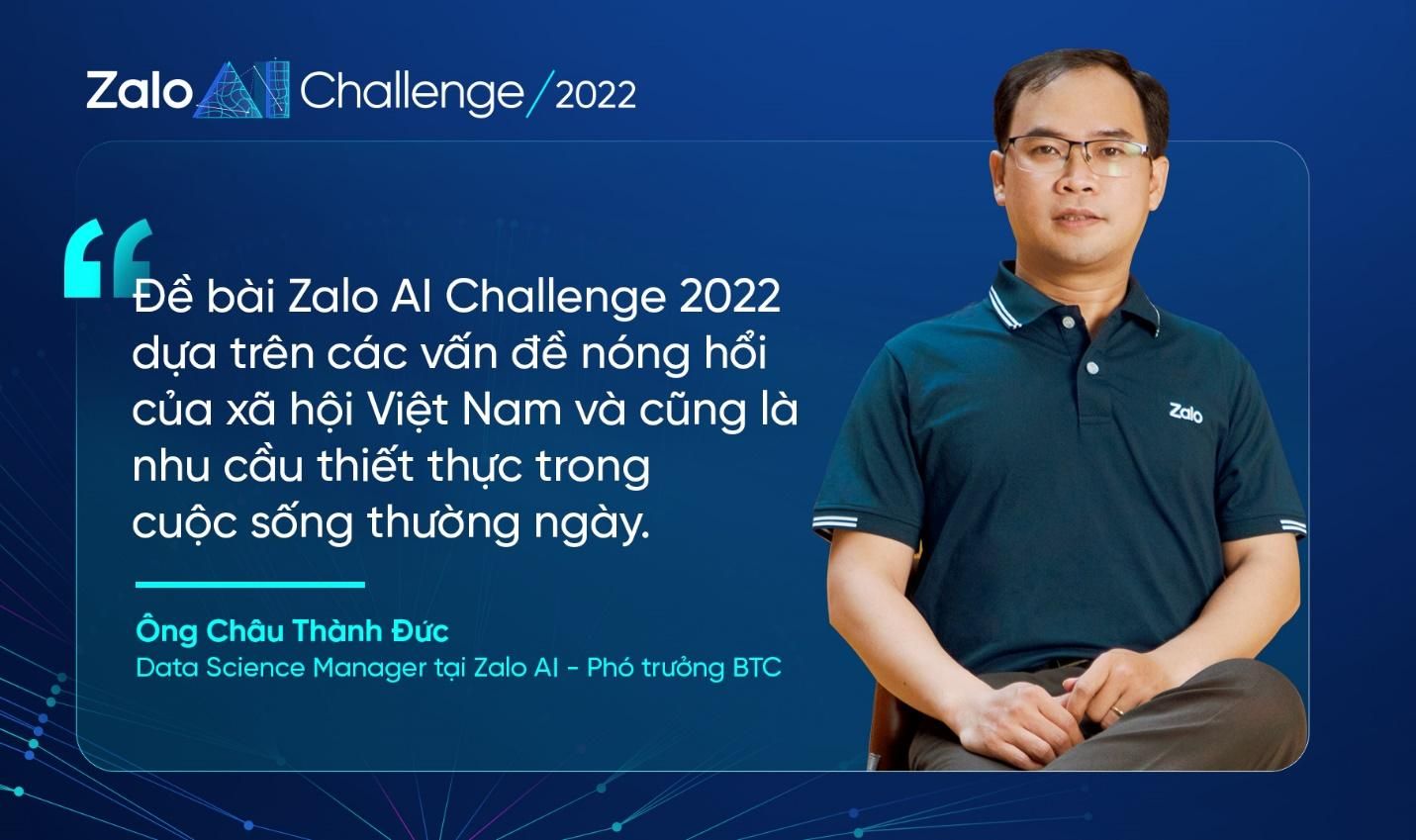 Dùng 1.000 người và 4 tháng để xây dựng đề thi Zalo AI Challenge