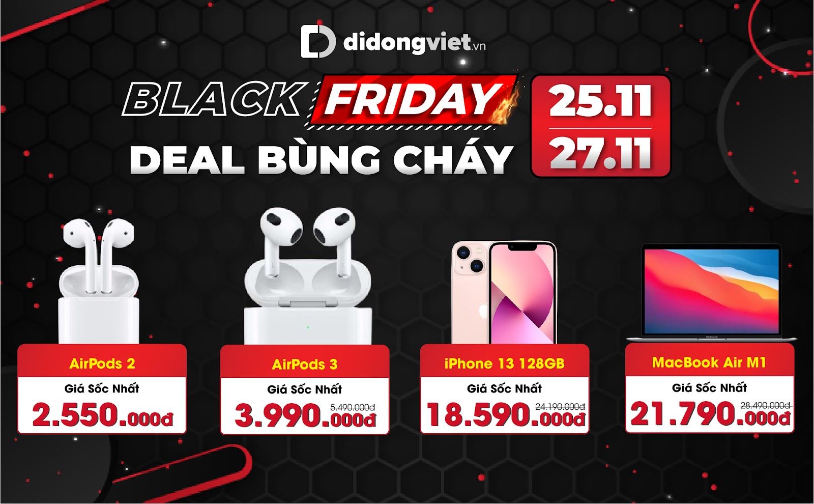 Thị trường công nghệ sôi động hơn trong ngày Black Friday đầu tiên 