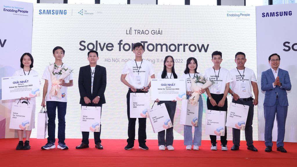 Samsung Việt Nam công bố kết quả cuộc thi Solve for Tomorrow 2022: Vinh danh những giải pháp sáng tạo vì cộng đồng