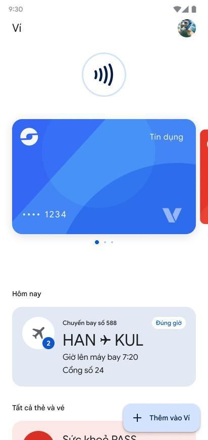 Google Wallet đã có mặt tại Việt Nam