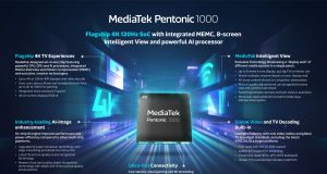 MediaTek ra mắt Pentonic 1000, nâng tầm trải nghiệm TV 4K 120Hz