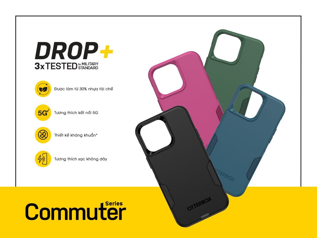 OtterBox ra mắt dòng ốp lưng cho iPhone 14 series tại Việt Nam