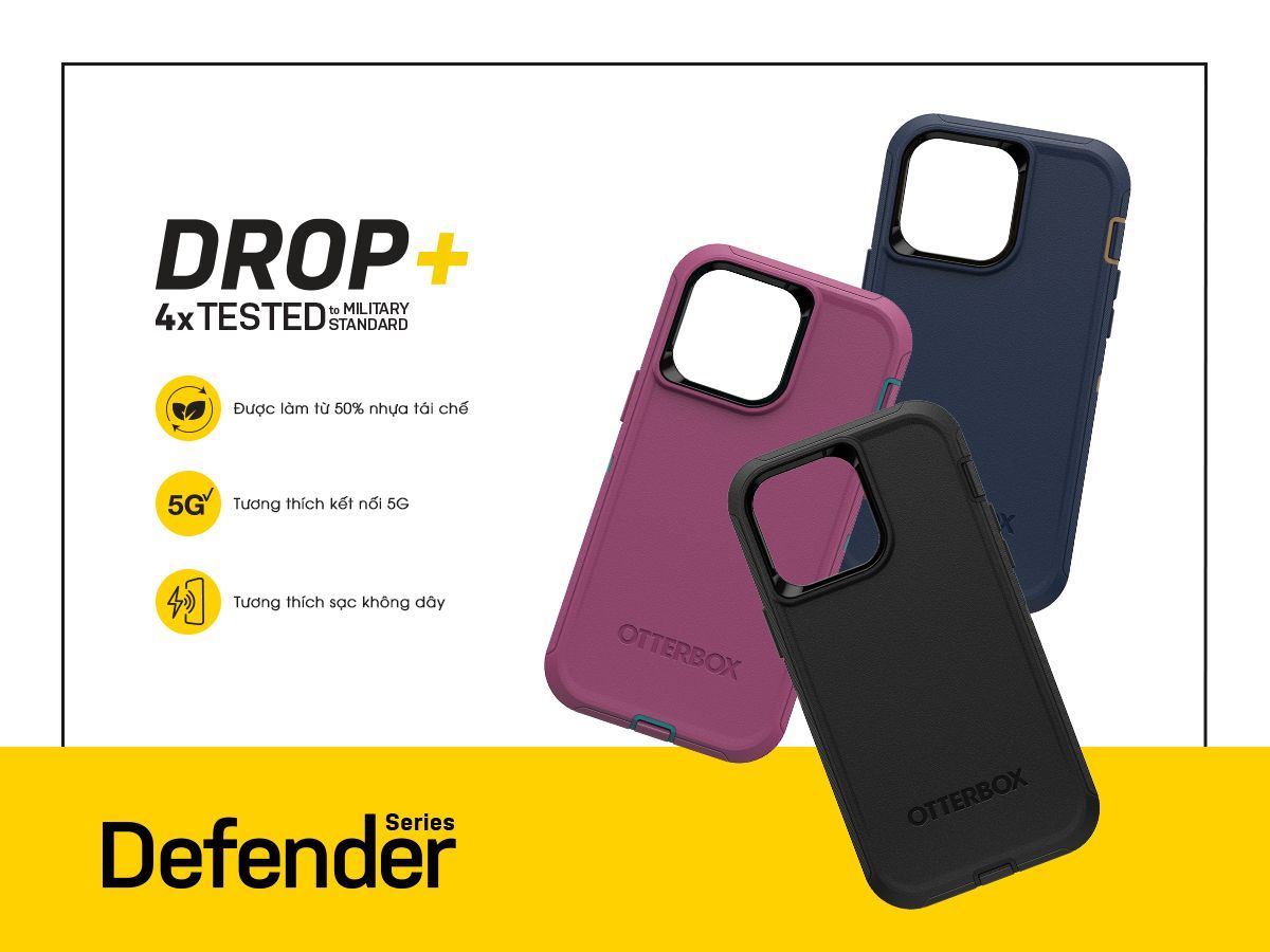 OtterBox ra mắt dòng ốp lưng cho iPhone 14 series tại Việt Nam