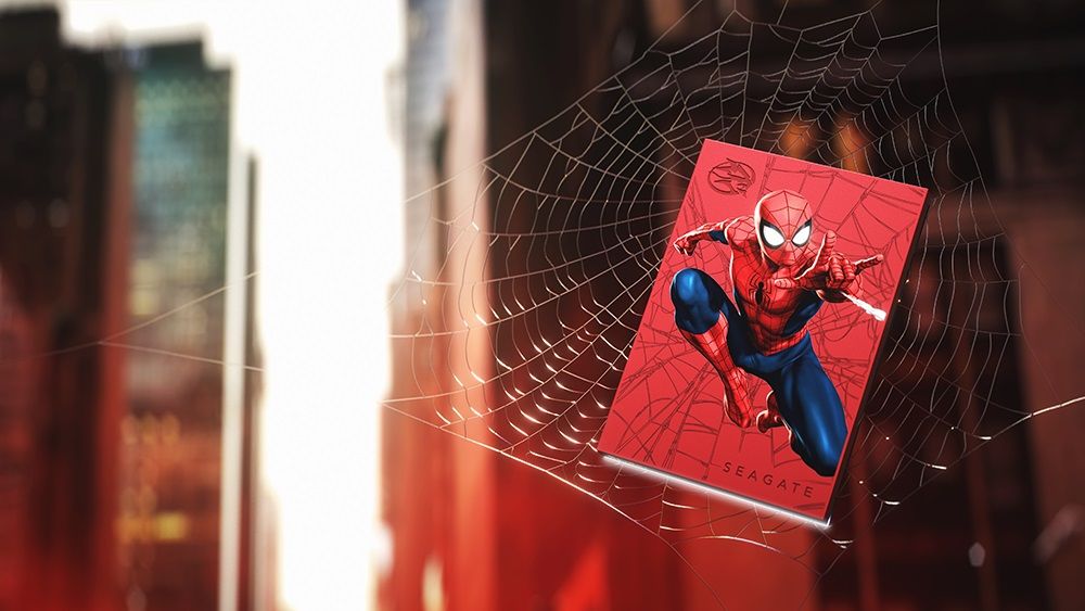 Seagate ra mắt bộ sưu tập ổ cứng di động FireCuda Spider-Man