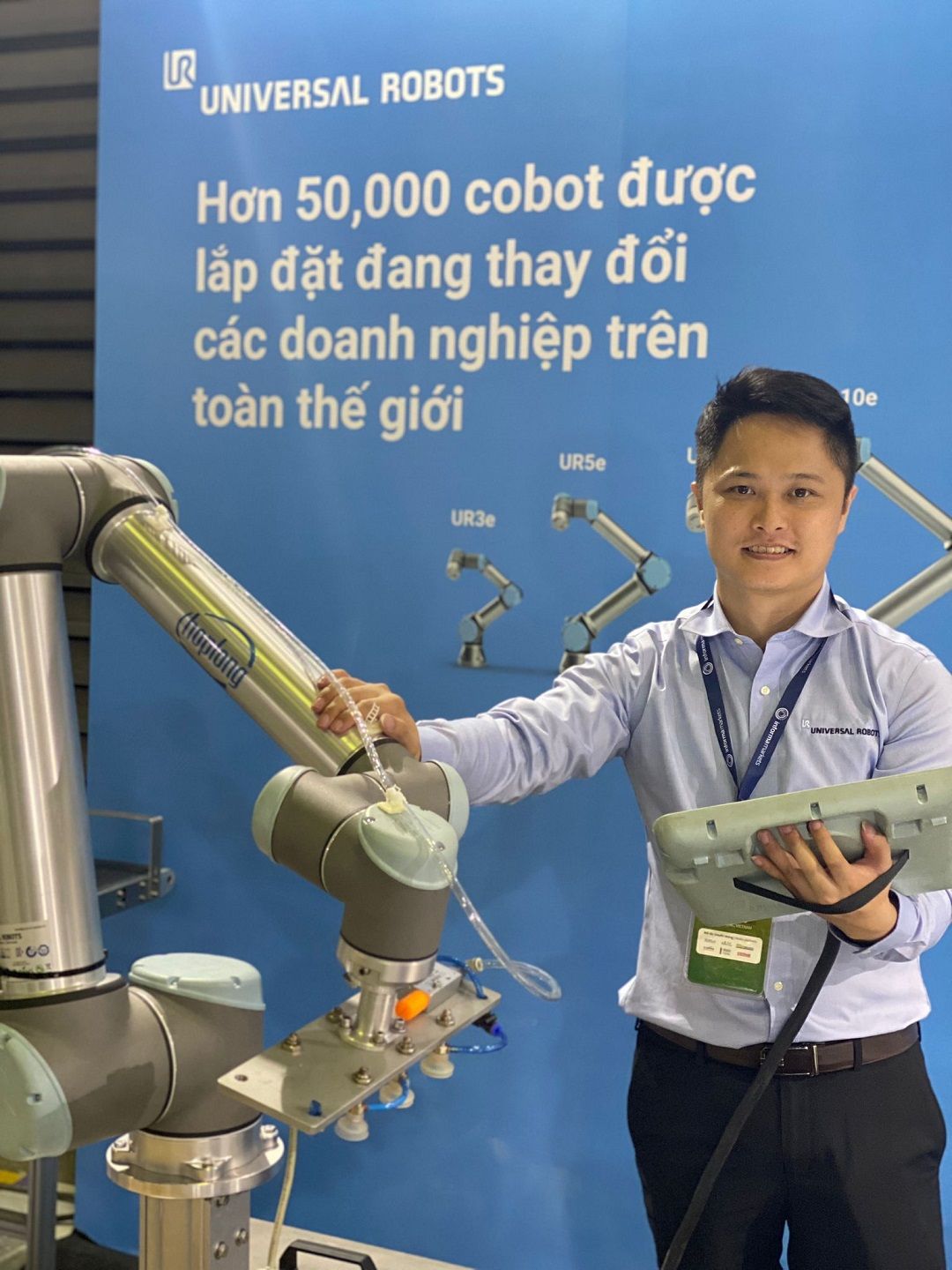 Universal Robots giới thiệu Robot cộng tác cho tự động hóa sáng tạo tại Propak VN 2022