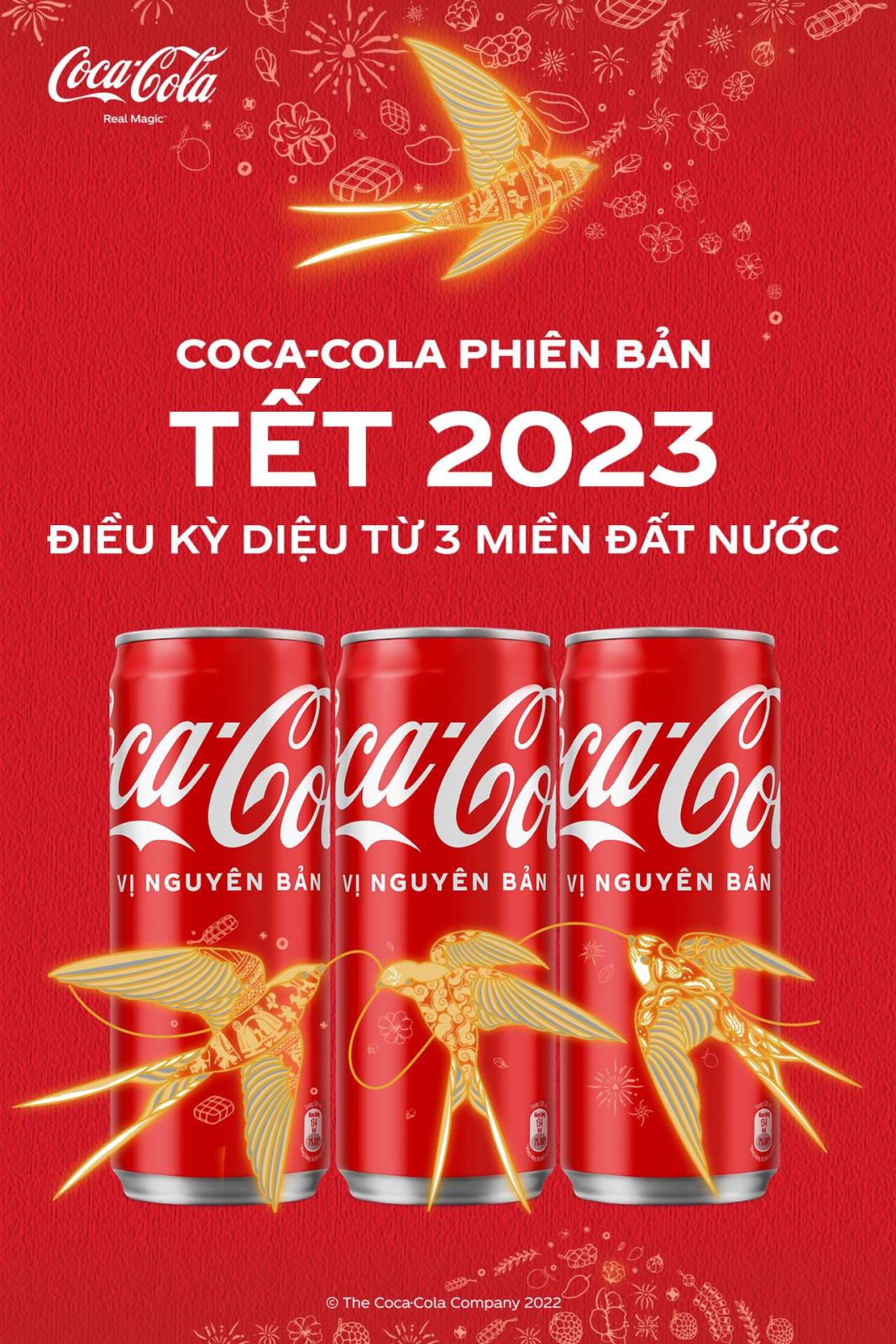 Coca-Cola mang đến thông điệp mới trong chiến dịch Tết 2023: “Tết dẫu đổi thay, diệu kỳ vẫn ở đây”