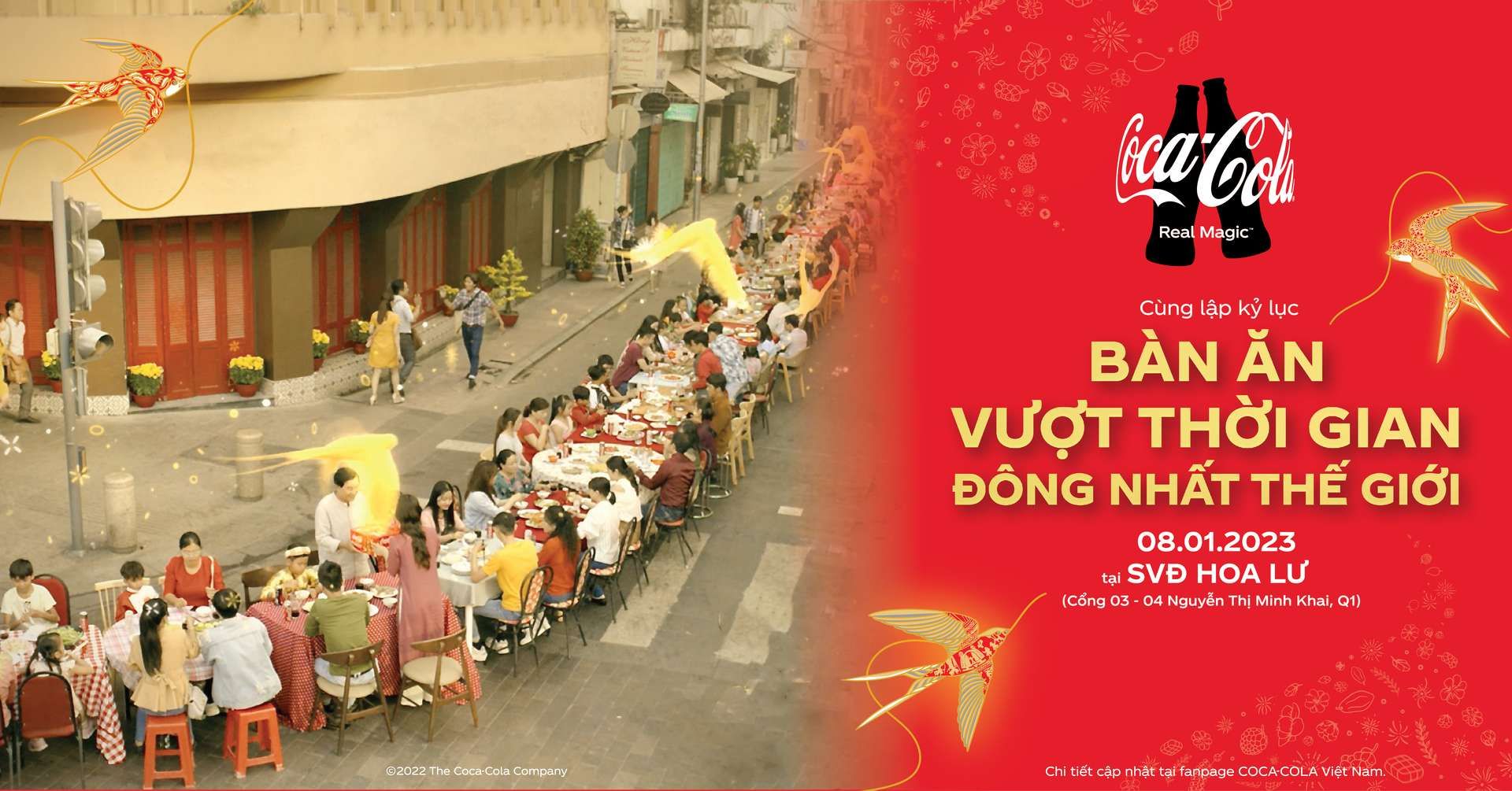 Coca-Cola mang đến thông điệp mới trong chiến dịch Tết 2023: “Tết dẫu đổi thay, diệu kỳ vẫn ở đây”