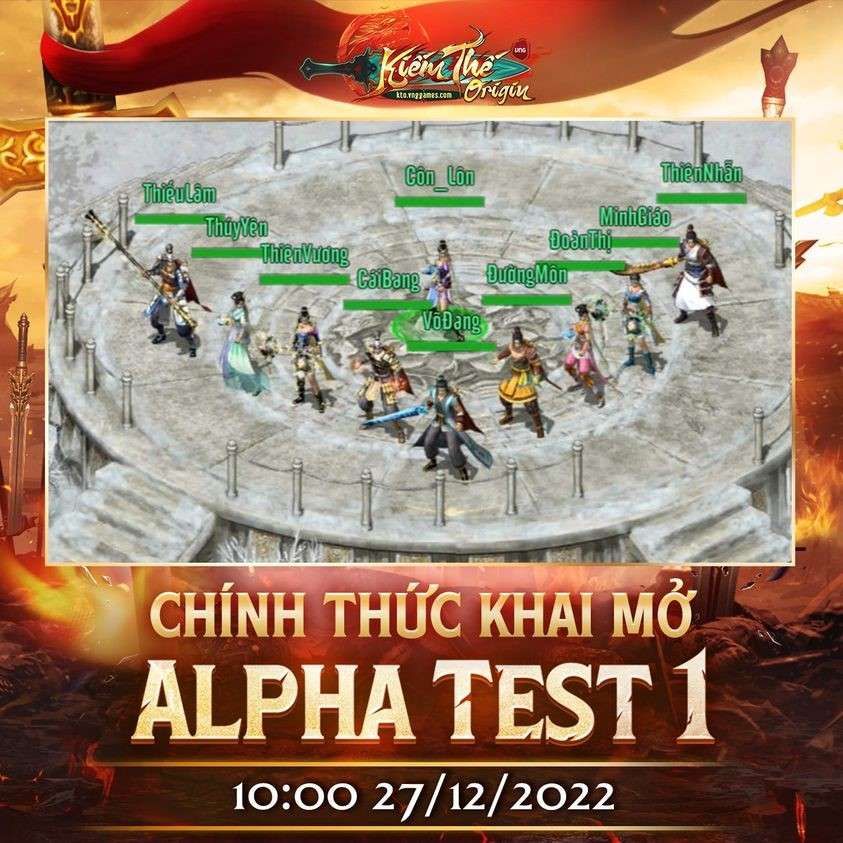 Kiếm Thế Origin chính thức mở Alpha Test 1, tái hiện nguyên bản hồi ức của “ông vua dòng game kiếm hiệp”​