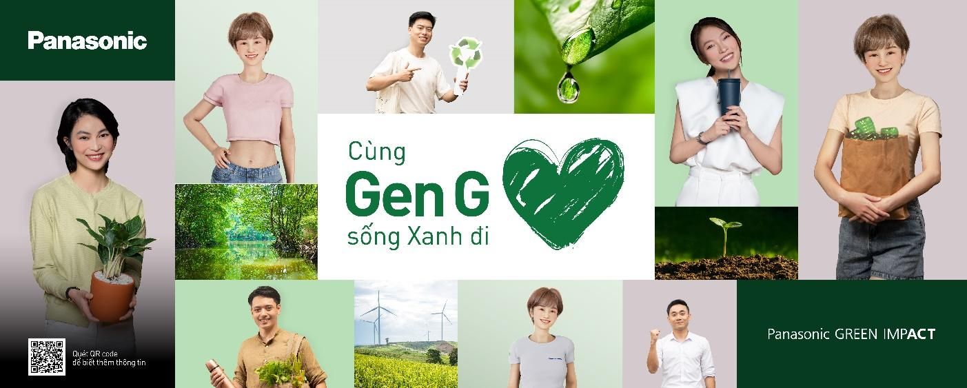 Panasonic khởi động chiến dich 'Cùng GenG sống Xanh đi'