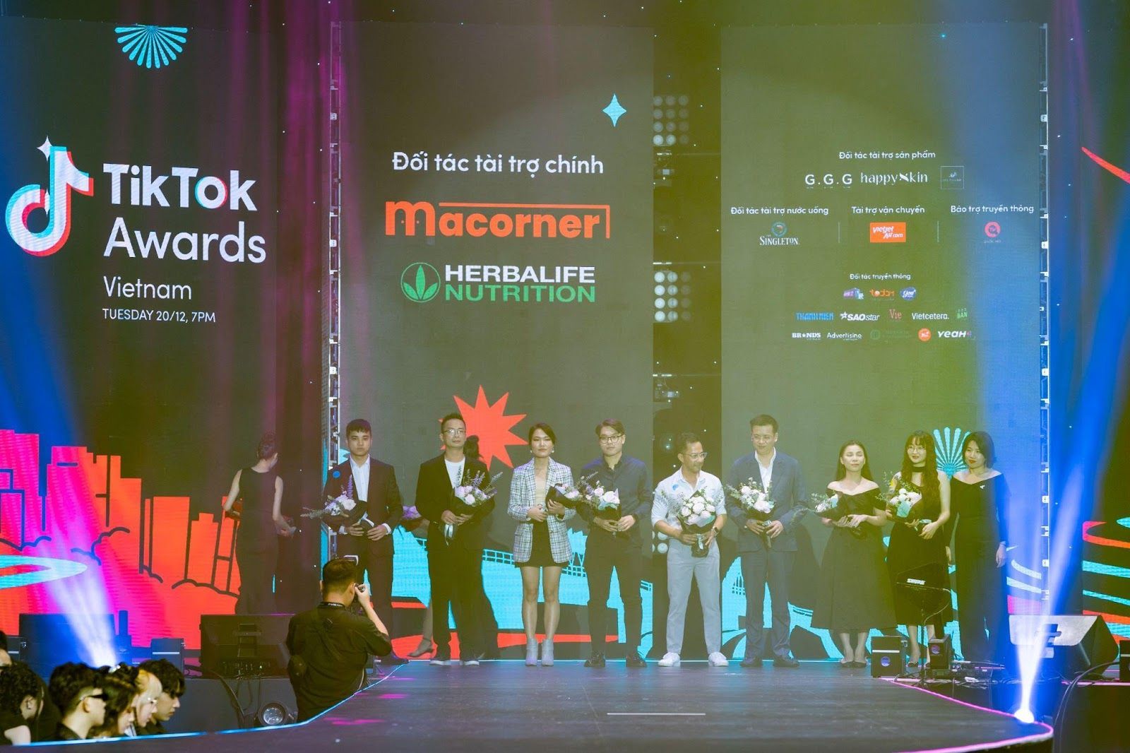 Đêm Vinh danh TikTok Awards Việt Nam 2022