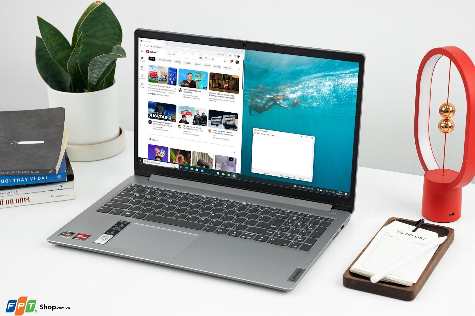 FPT Shop độc quyền lên kệ laptop Lenovo AMD với giá chỉ hơn 12 triệu 