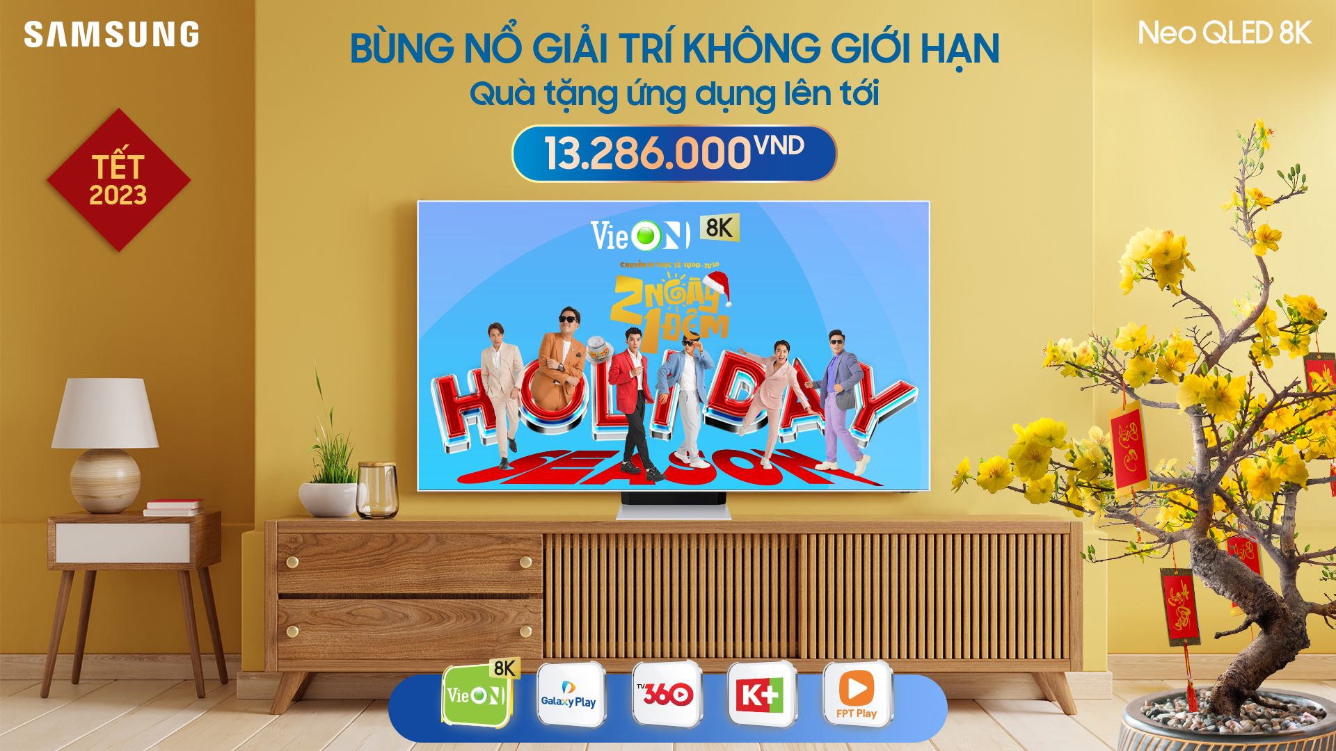 Samsung mở loạt ưu đãi TV lớn nhất năm