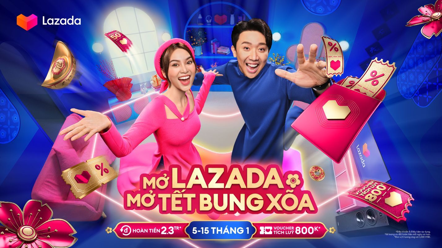 Lazada triển khai Lễ hội mua sắm Tết 2023 “Tết Sale bung xõa”