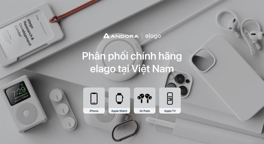 Andora phân phối 5 thương hiệu phụ kiện từ Mỹ và Đức