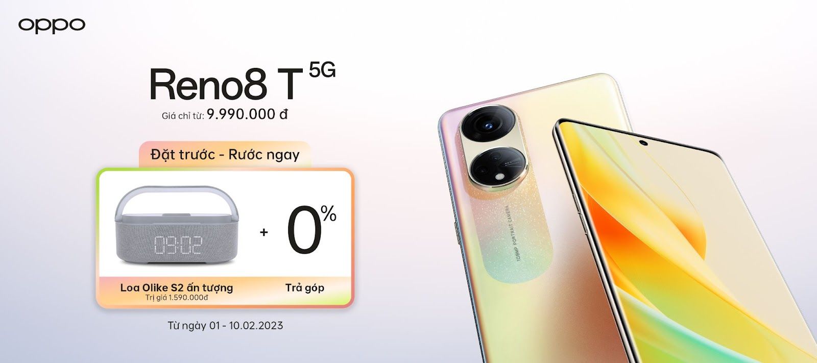 OPPO Reno8 T Series ra mắt cùng tai nghe không dây Enco Air3