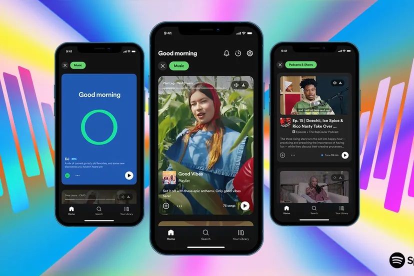 Thiết kế mới của Spotify là sự kết hợp giữa TikTok, Instagram và Youtube