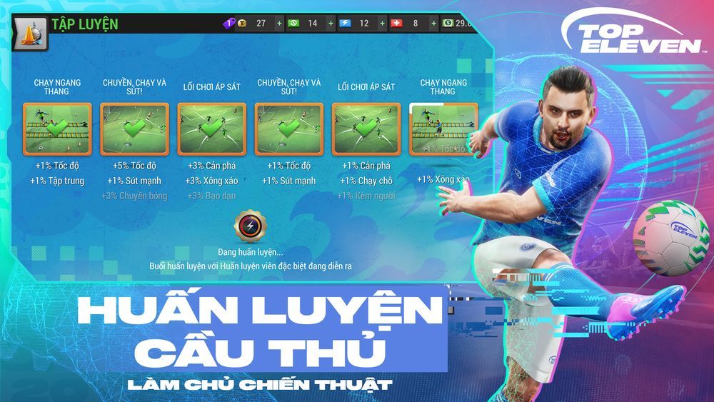 Top Eleven VNG chính thức ra mắt game thủ Việt hôm nay