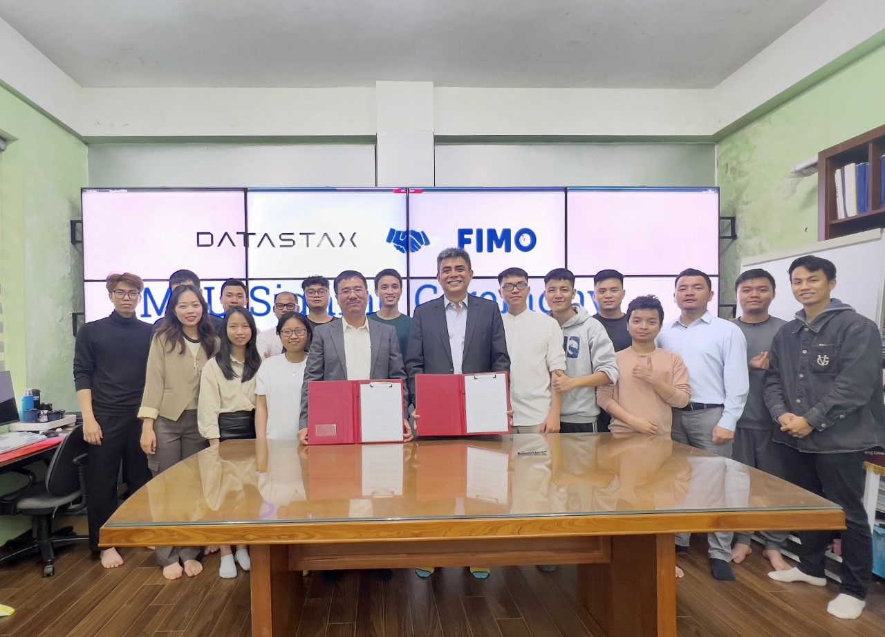 DataStax ký kết hợp tác với FIMO nhằm nâng cao kiến thức chuyên môn về thành phố thông minh của Việt Nam với dữ liệu thời gian thực