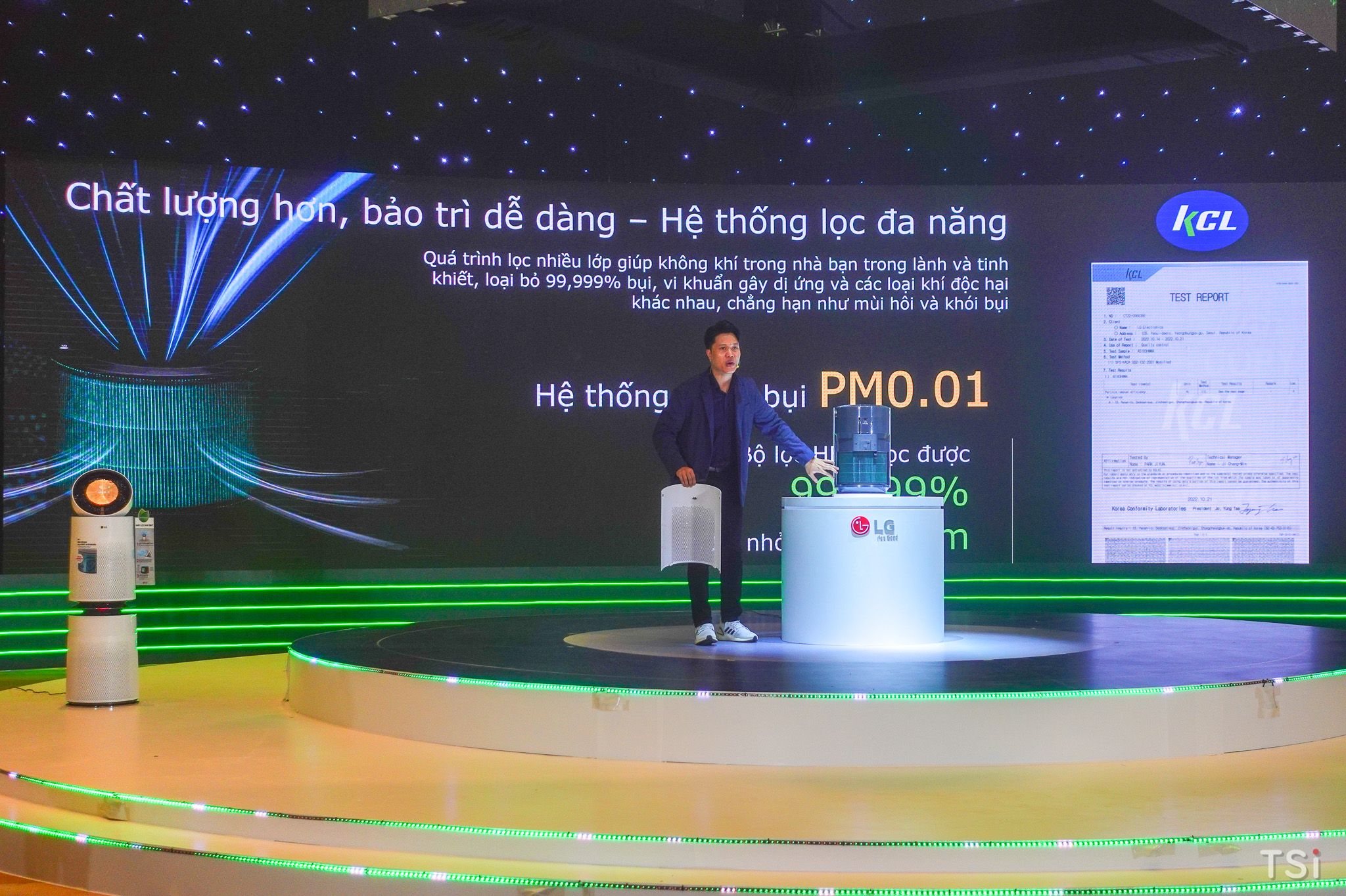 Máy lọc không khí LG PuriCare 360 Hit giá 8 triệu đồng