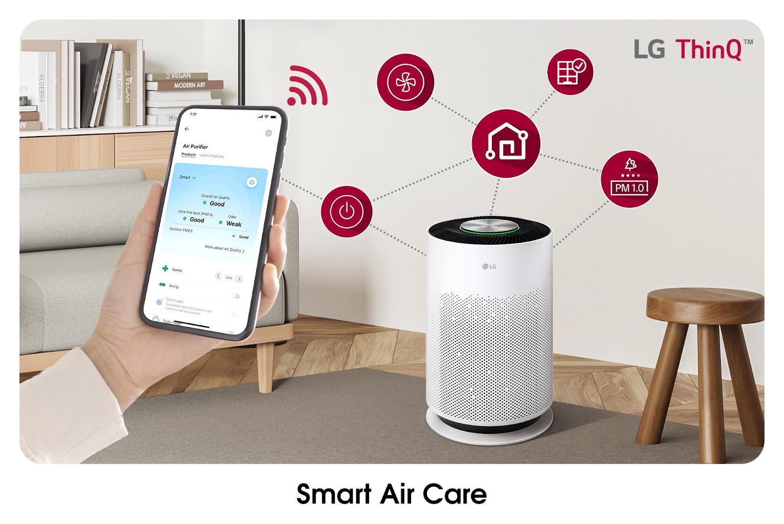 LG ra mắt máy lọc không khí LG PuriCare 360 Hit tại Việt Nam