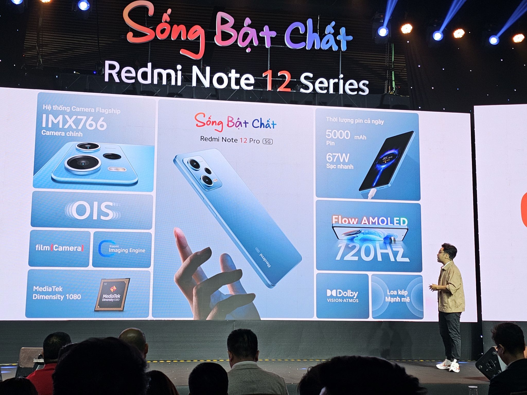 Xiaomi ra mắt dòng Redmi Note 12, cùng MONO truyền cảm hứng “Sống Bật Chất” cho thế hệ trẻ Việt Nam