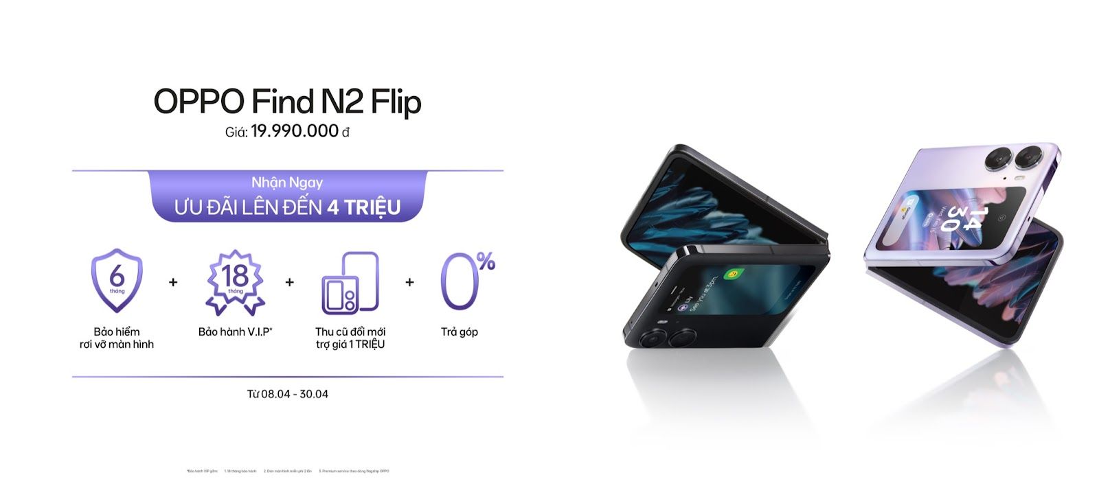 OPPO Find N2 Flip đánh dấu cột mốc ấn tượng khi lần đầu bước chân vào thị trường điện thoại gập