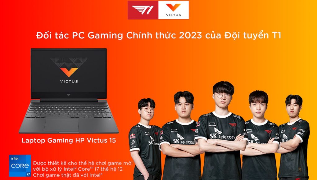 HP Victus là đối tác PC gaming chính thức 2023 của đội tuyển T1