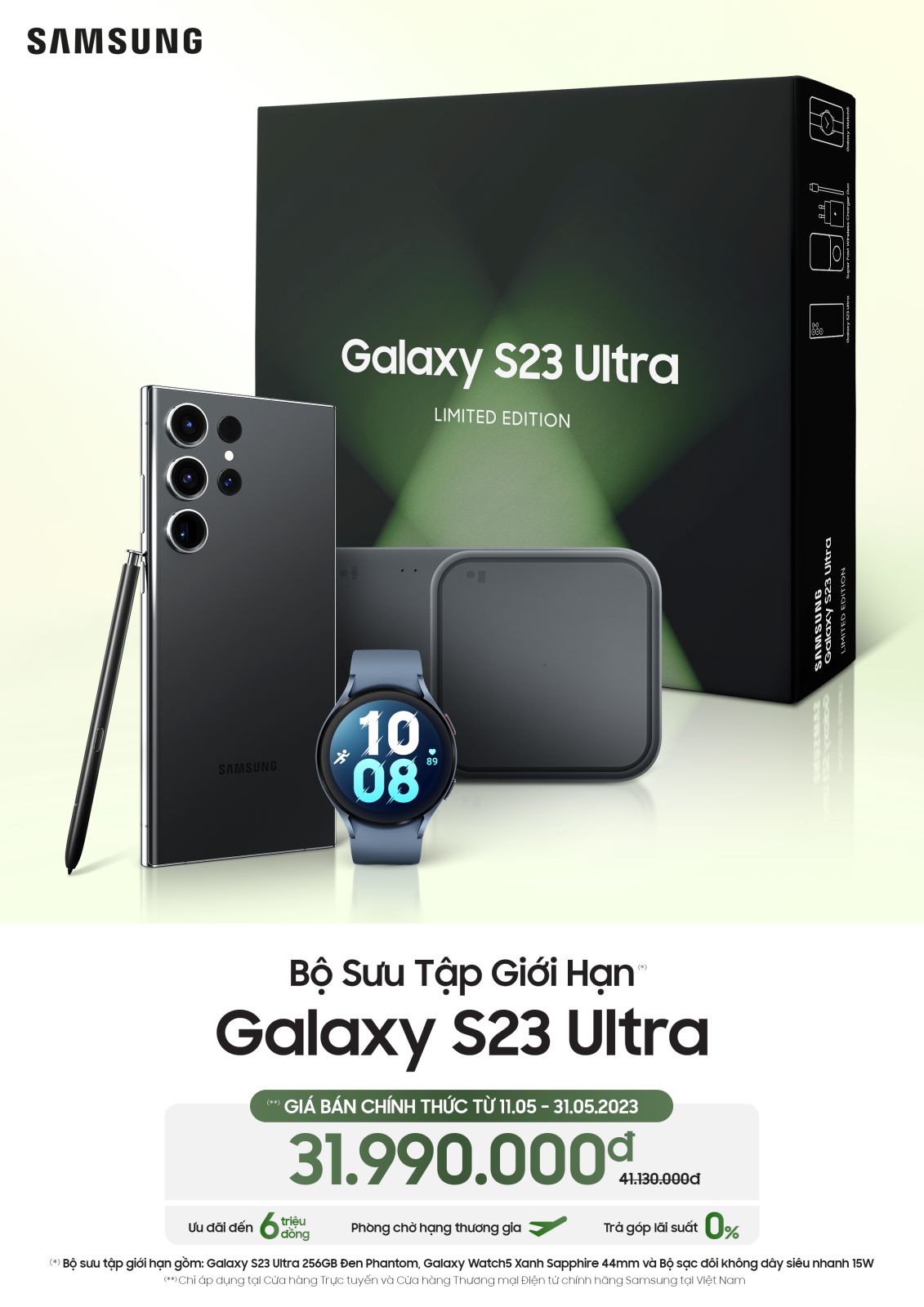 Samsung ra mắt bộ sưu tập giới hạn Galaxy S23 Ultra