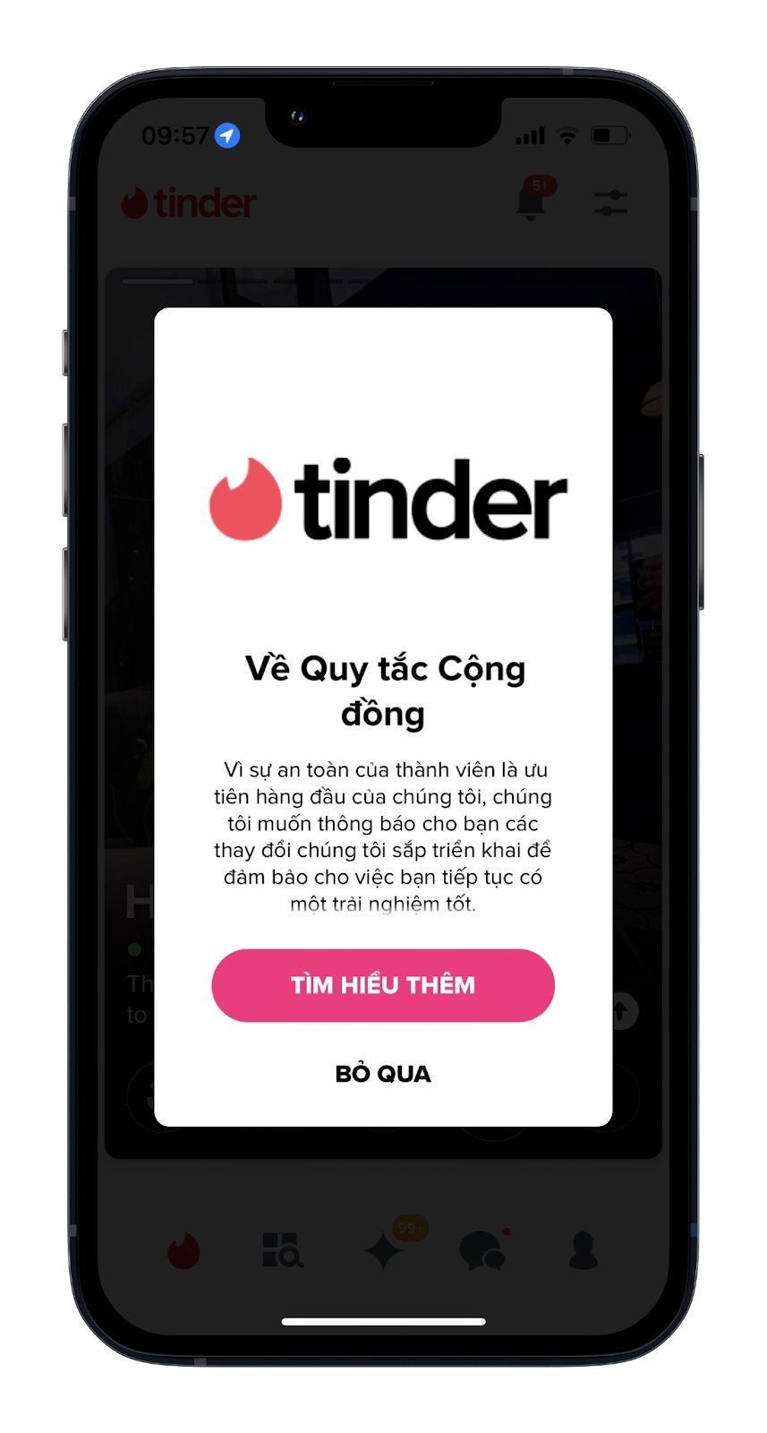 Tinder cập nhật quy tắc cộng đồng tăng cường tính xác thực, tôn trọng và toàn diện