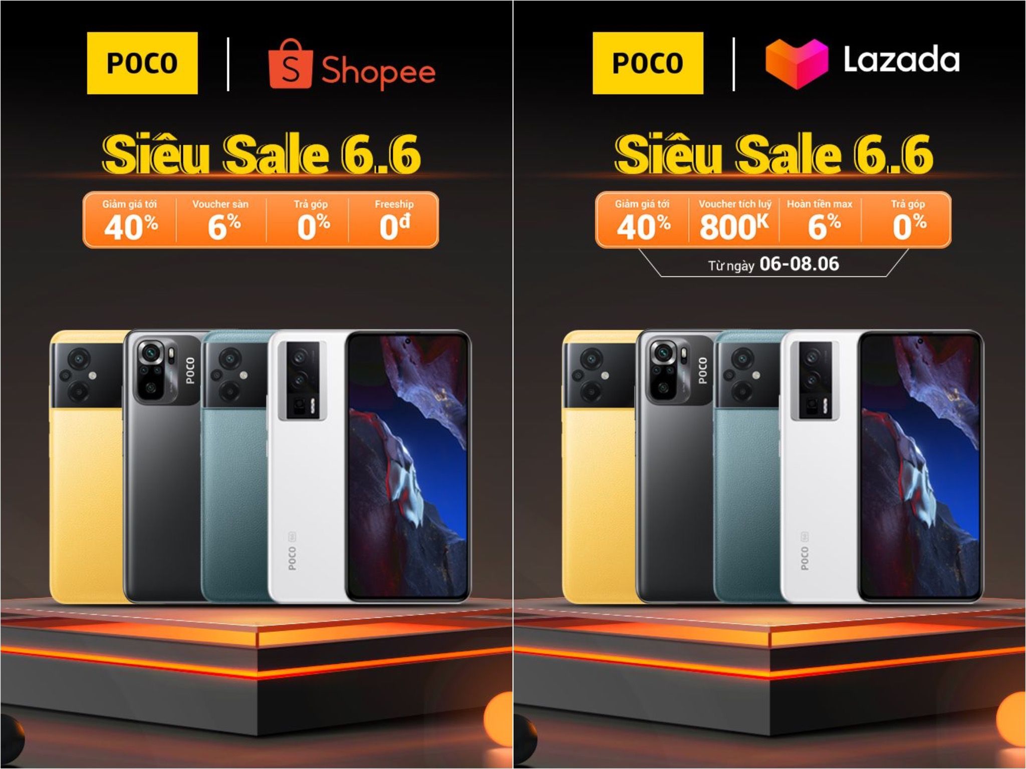 Xiaomi giảm giá tới 40% cho nhiều điện thoại, đồ gia dụng, thiết bị chăm sóc sức khỏe dịp 6/6