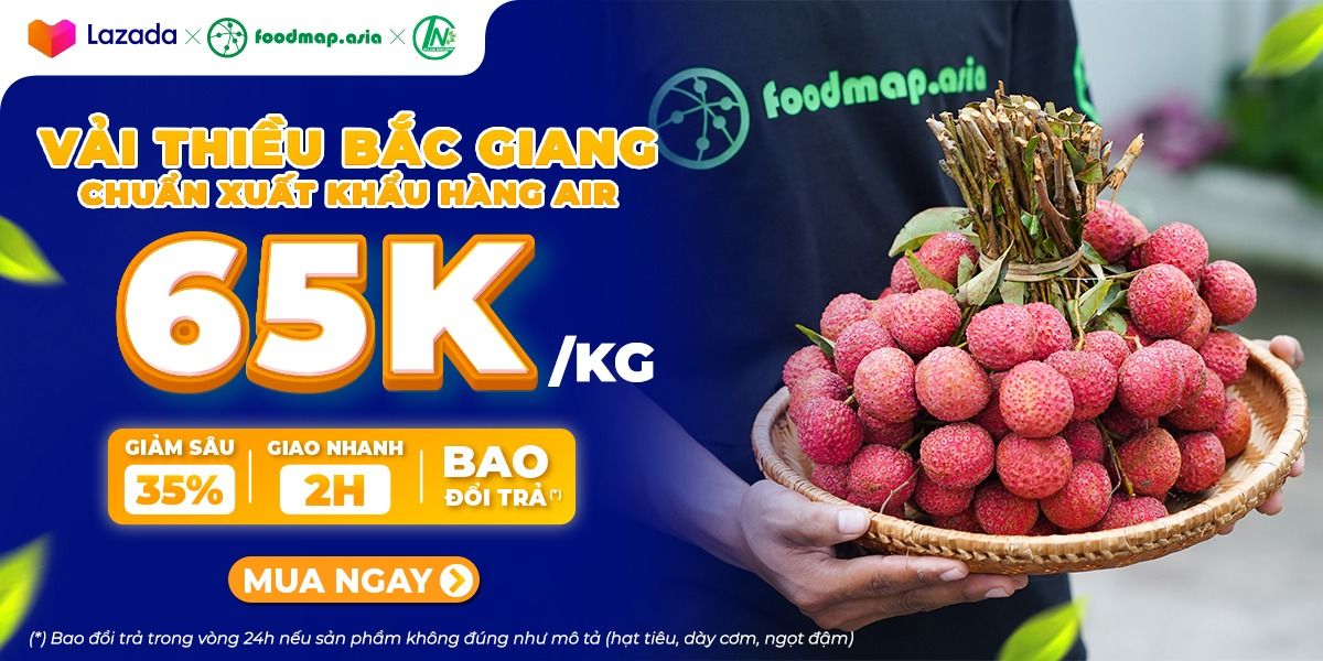 Lazada tiếp tục đồng hành cùng Bắc Giang đưa vải thiều lên sàn TMĐT